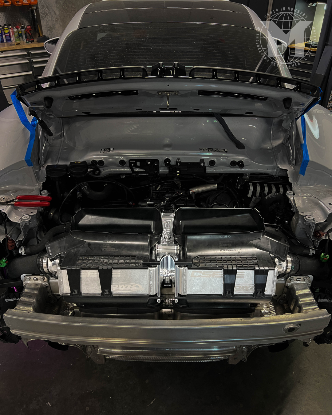 Stage 3 Cooling Package: M-Flash for Porsche 992.2 Carrera Base / T / S with Live Map Switching and CSF Intercooler