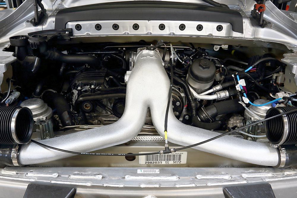 IPD Plenums - 991.2 Turbo Base/S High Flow Y-Pipe