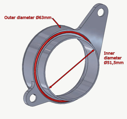 Do88 - Porsche 911 Turbo (991) 2013- Turbo inlet hoses
